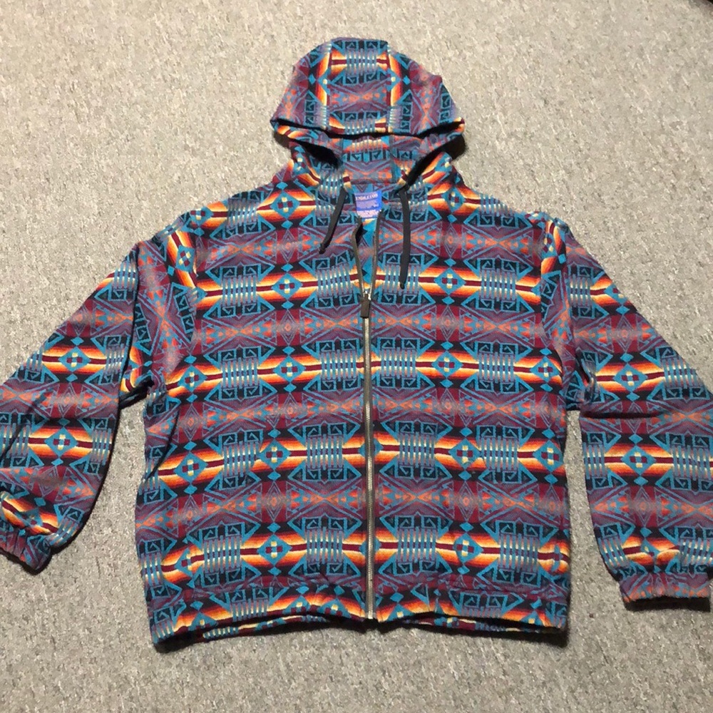 Pendleton zip up hoodie